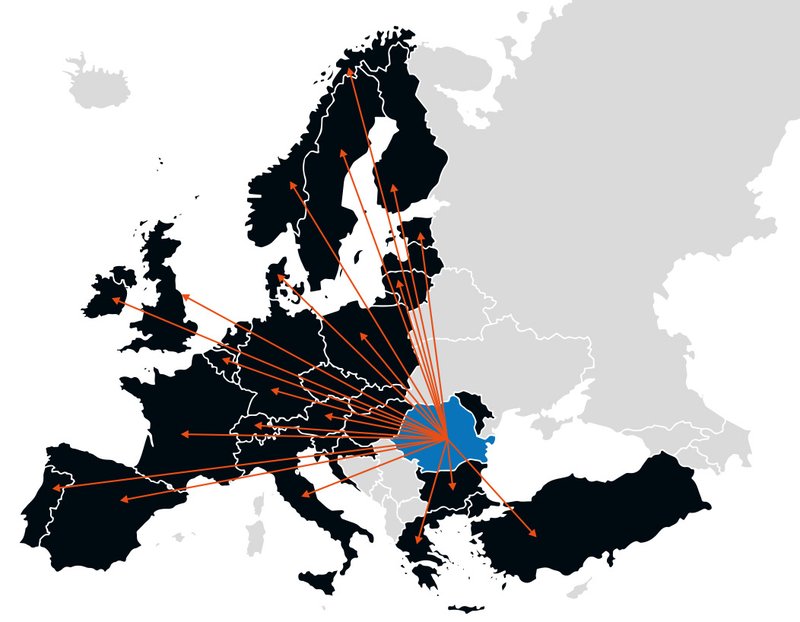 Romfracht - transport rutier, servicii de logistica marfuri